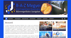 Desktop Screenshot of bunmegelozes.eu